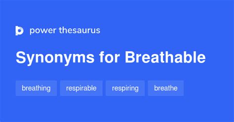 breathable synonym|breathable thesaurus.